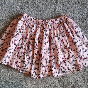 Gap Girls Pink Flowered skirt Size 8, Pre-Owned Nice Condition, Lined